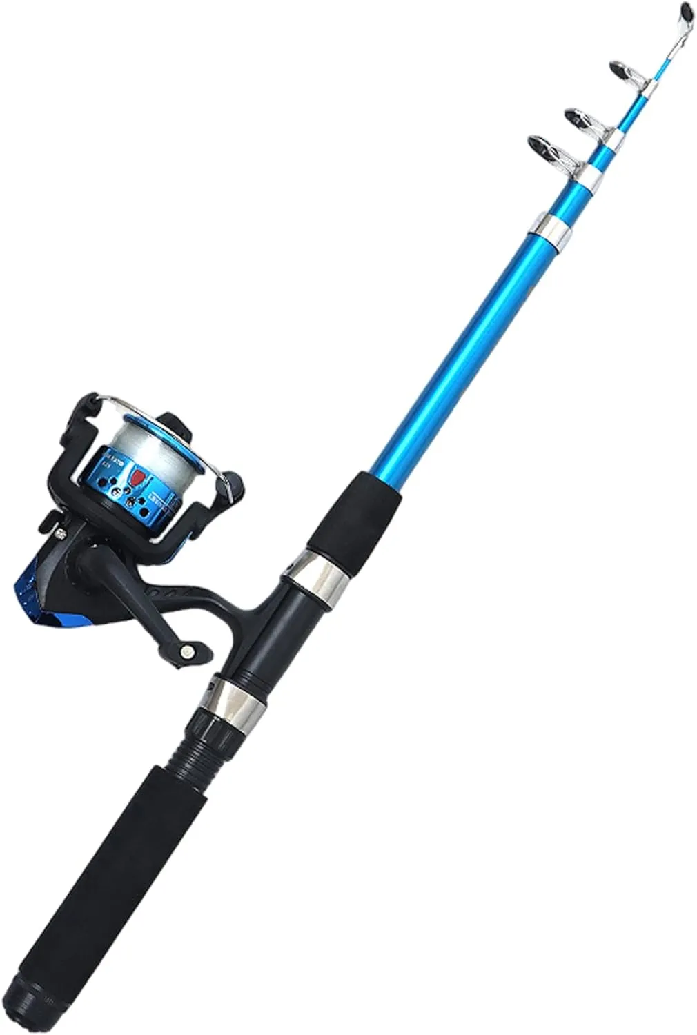 Ultralight Fishing Rods, Pocket Fishing Rod, Telescopic Ultralight Rods with Spinning Reel, for Saltwater and Freshwater