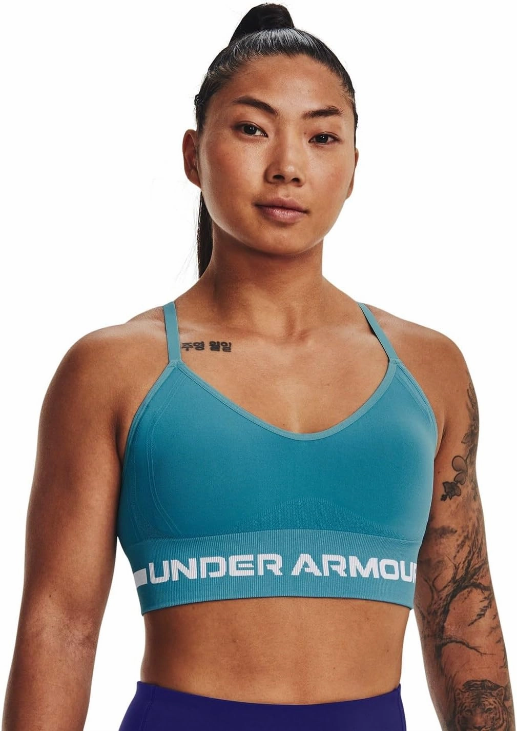 Under Armour Women's Seamless Low Impact Long Sports Bra