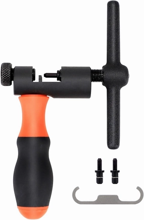 Universal Bike Chain Tool with Chain Hook, Bicycle Chain Repair Tool-Chain Splitter Cutter Breaker, 1-13 Speed Chain Remove and Install
