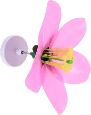 UPKOCH Simulated Peach Blossom Models for Biology Education Detailed Flower Anatomy Teaching Aid Interactive Educational Tool for High School Science Portable Experiment Models
