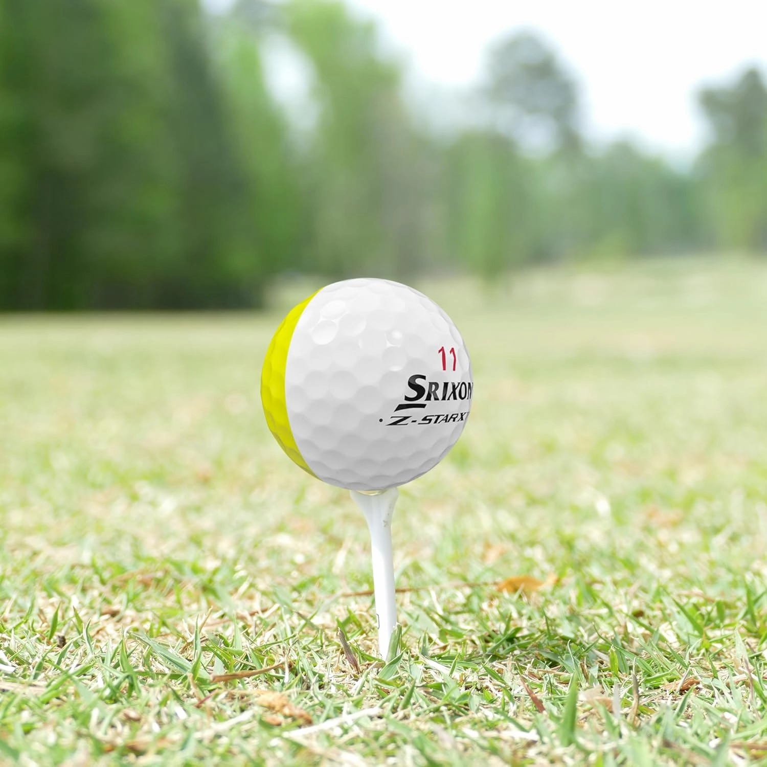 Used and Recycled for Srixon Z Star XV Mint 5A (White & Yellow) (24 & 48) Golf Balls Mesh Bag Included