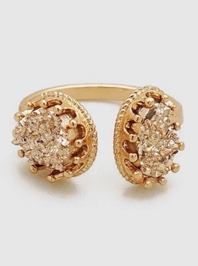 Valerie Druzy Cuff Ring