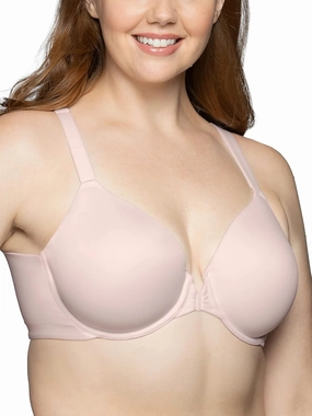 Vanity Fair Women's Full Figure Front Closure Bra, Beauty Back Smoothing, Lightly Lined Cups up to DDD