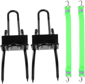 VANZACK Tree Climbing Tools Durable Carbon Steel Spikes Shoes for and Climbing Lightweight Supports Up for Beginners Soft Bark Trees
