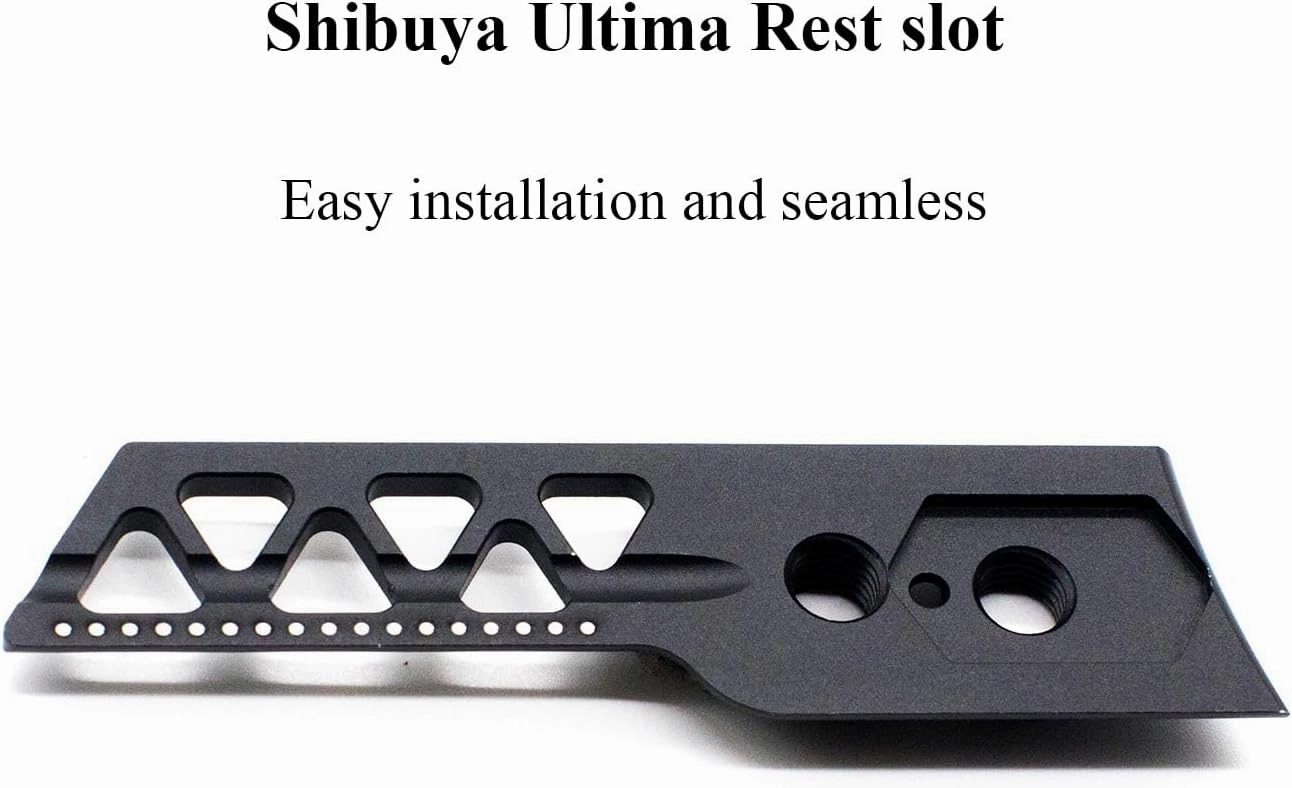Verta-Tune Clicker Plate Kit for Hoyt with Shibuya Ultima Rest Slot. Replacement clicker Plates, Compatible with Premium Hoyt recurve Models.
