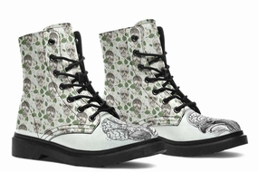 Vintage Brain Diagram Boots