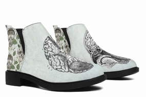Vintage Brain Diagram Neat Vibe Boots