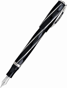 Visconti Black Divina Fine Large Fountain Pen