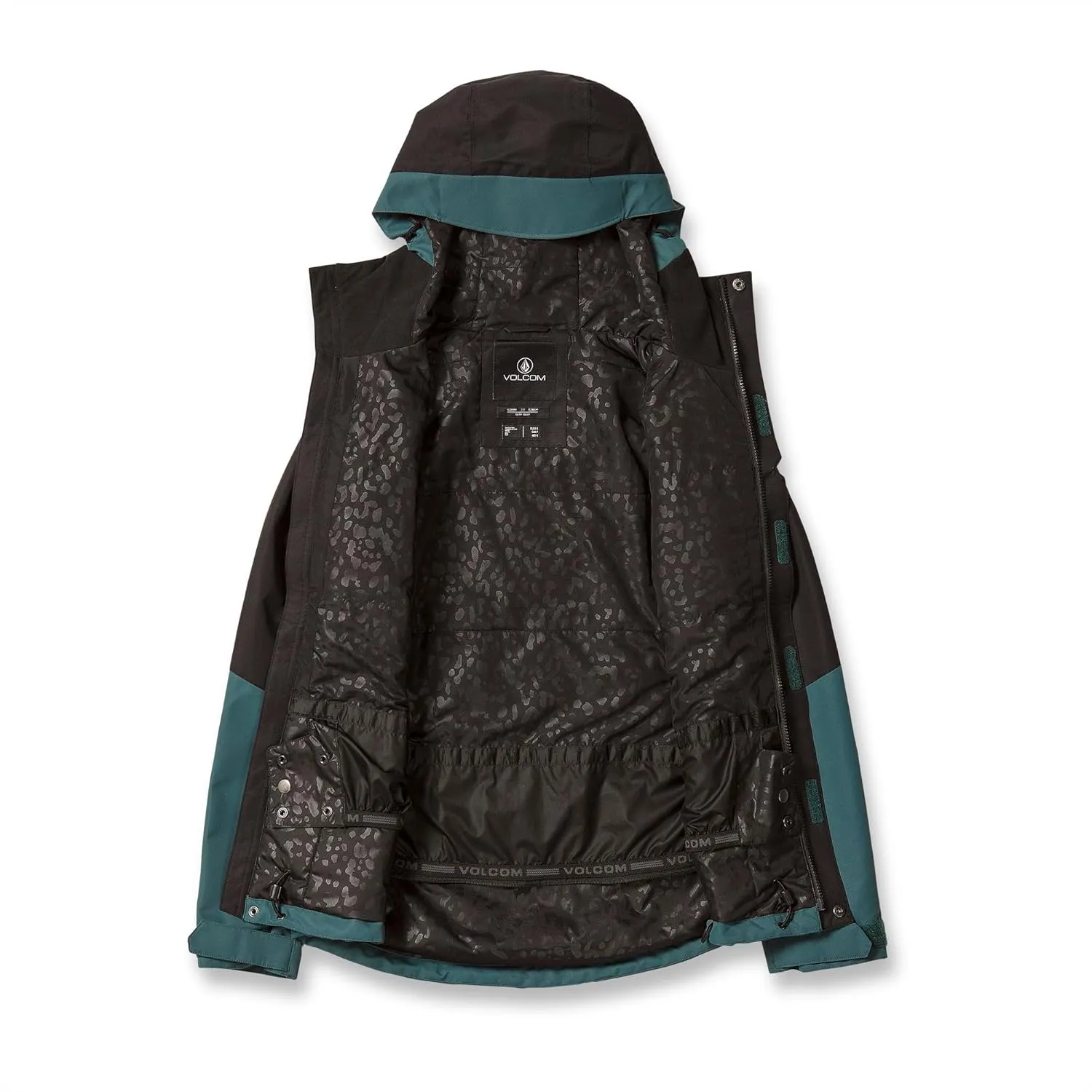 Volcom Women's Bolt Insulated Snowboard Ski Winter Hooded Jacket