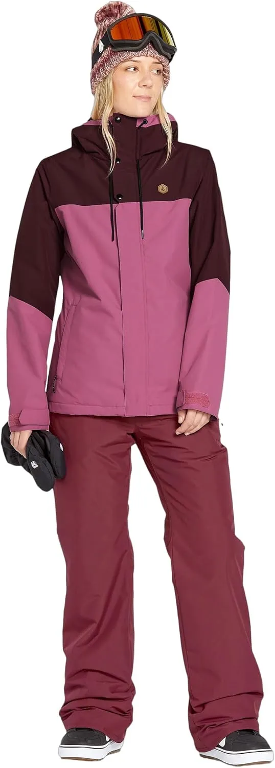 Volcom Women's Bolt Insulated Snowboard Ski Winter Hooded Jacket