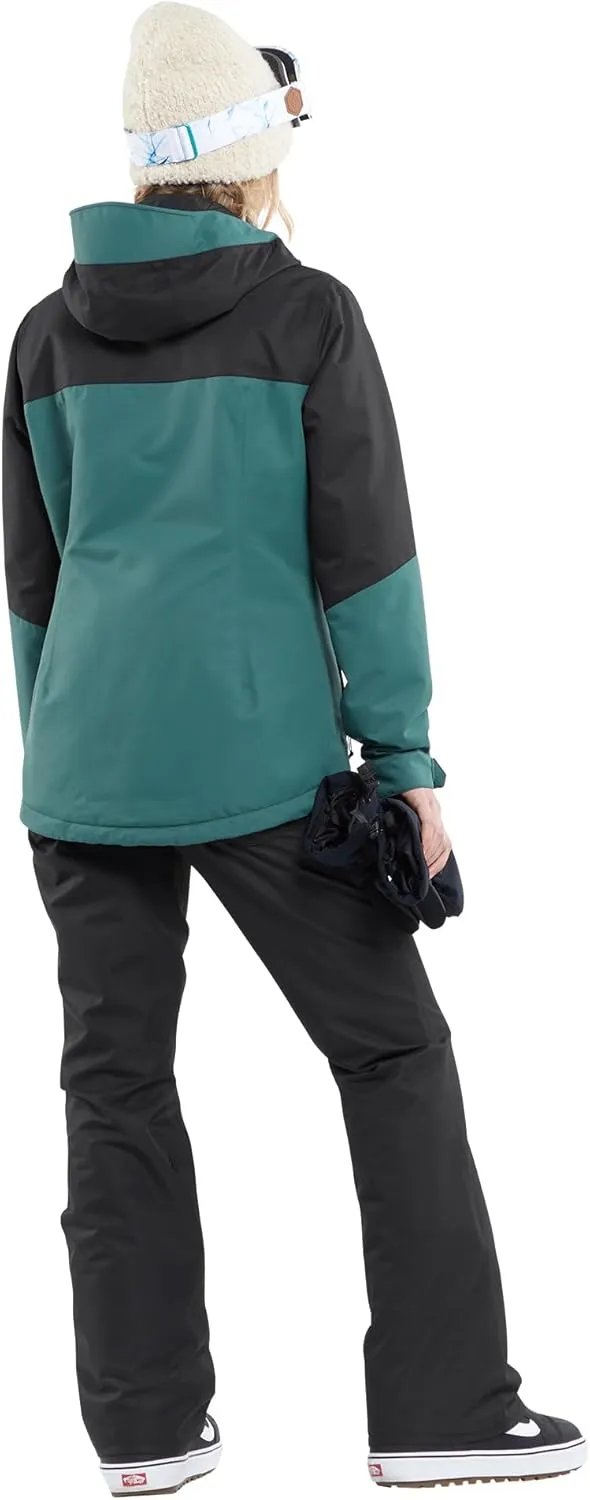 Volcom Women's Bolt Insulated Snowboard Ski Winter Hooded Jacket