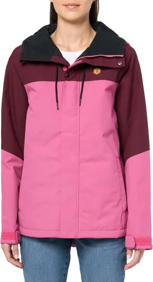 Volcom Women's Bolt Insulated Snowboard Ski Winter Hooded Jacket