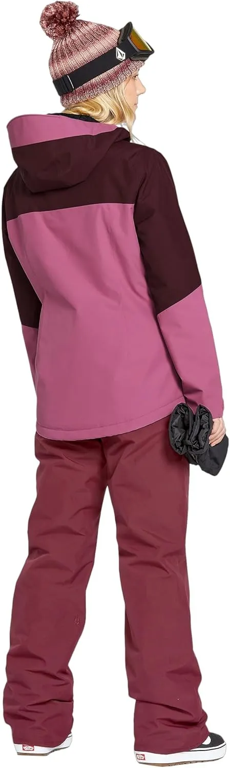 Volcom Women's Bolt Insulated Snowboard Ski Winter Hooded Jacket