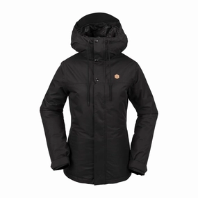 Volcom Women's Bolt Insulated Snowboard Ski Winter Hooded Jacket