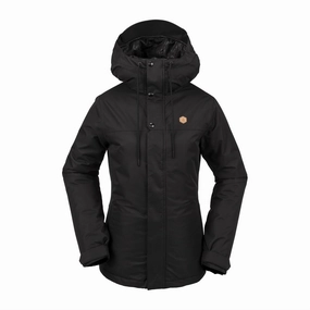 Volcom Women's Bolt Insulated Snowboard Ski Winter Hooded Jacket