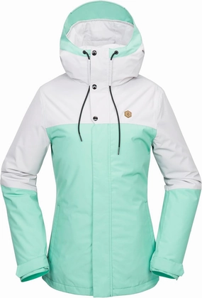 Volcom Women's Bolt Insulated Snowboard Ski Winter Hooded Jacket