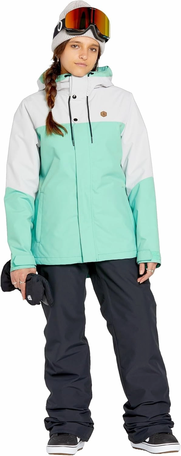 Volcom Women's Bolt Insulated Snowboard Ski Winter Hooded Jacket