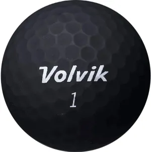 Volvik Men's Vivid Golf Balls - Black
