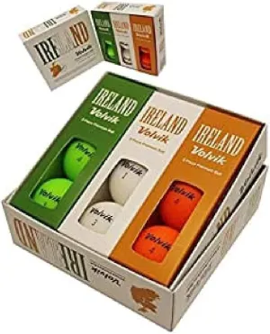 Volvik Vivid Golf Balls - Country Pack
