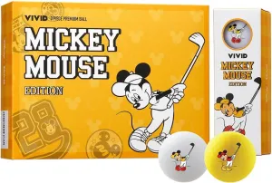 Volvik x Disney - Mickey Mouse Vivid Collector Golf Ball Gift Dozen
