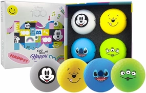 Volvik x Disney - 100 Year Special Collector Golf Ball Gift 4-Ball Pack
