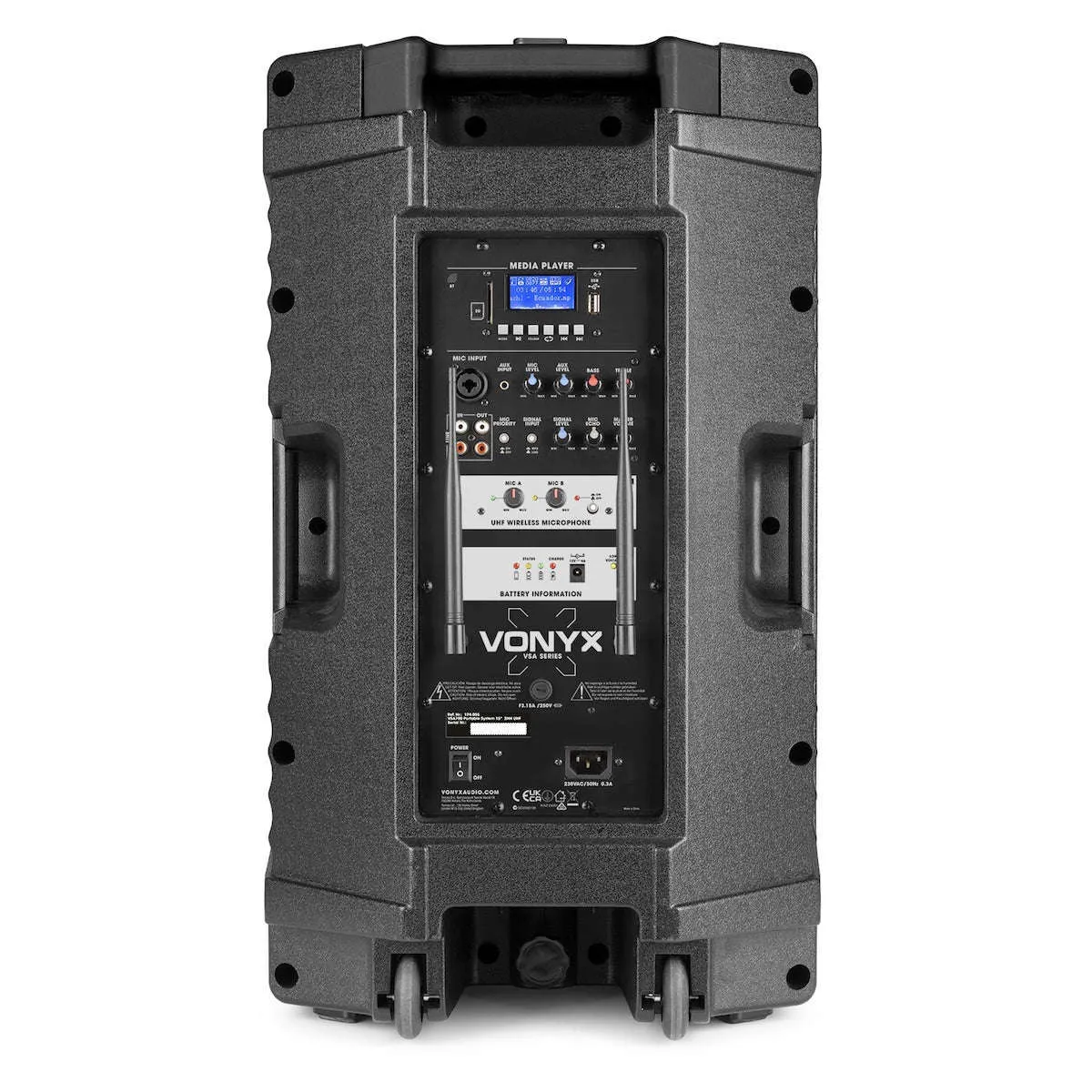 Vonyx VSA500-BP 12″ Portable PA System