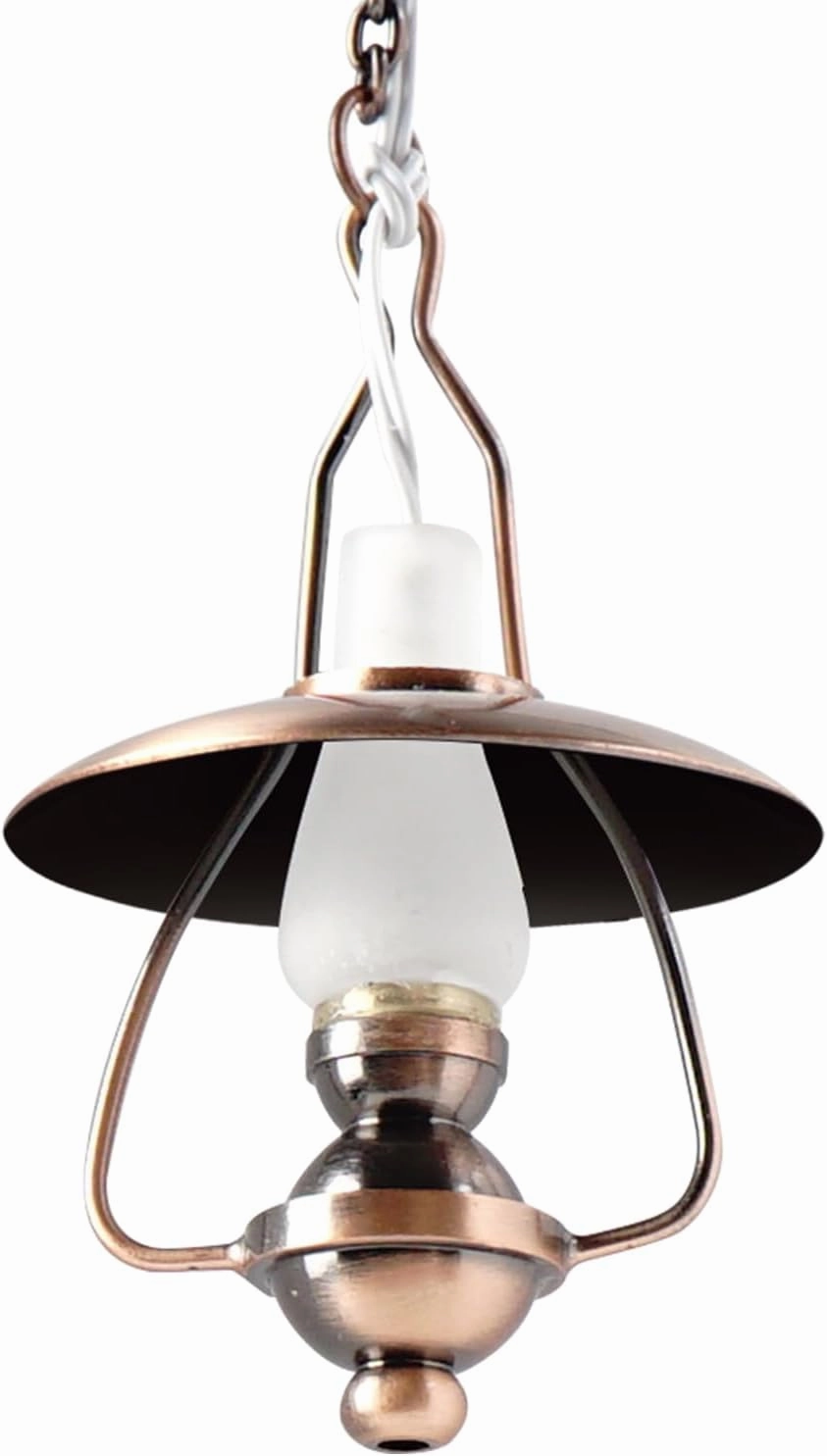 Waldosia 1:12 Scale Miniature 12 Volt Powered Claire Ceiling Light