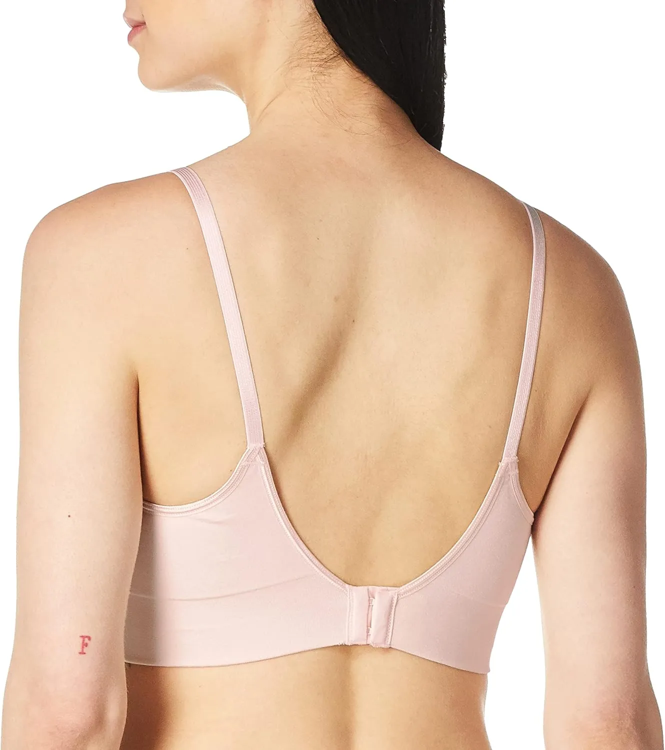 Warner's Women's Easy Does It Dig-Free Band with Seamless Stretch Wireless Lightly Lined Convertible Comfort Bra Rm0911a