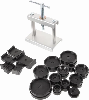 Watch Die Set for Quartz Mechanical Watches Watchmaker Press Tool with Watch Case Closer Opener