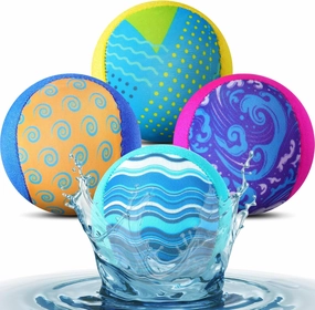 Water Skipping Ball for Children Water Grip Bouncing Ball Summer Beach Pool Toy for Adult Fun Swimming Pool Games Party Lake River Favors