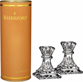 Waterford Giftology Lismore Candlestick Pair