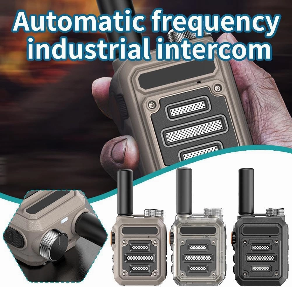 Waterproof & Shock Resistant Walkie-Talkies 1Pack, 2024 Upgraded Nationwide PTT, Unlimited Range, Rechargeable Long Range Walkie-Talkies for Adults, G63, Black