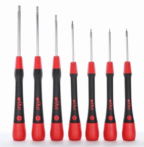 Wiha 26393 Screwdriver Set with Soft PicoFinish Handle, Hex Metric , 7 Piece