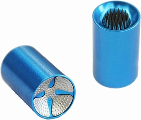 Wokyo 2in1 Pool Cue Tip Tool, Mini Multifunction Pool Cue Stick Tip Repair Tool Multitool Pool Cues Tips Bowtie for Easy Carrying Blue