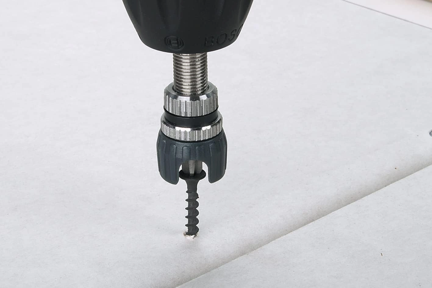 Wolfcraft Screwdriver Attachment For interior Works I 4055000 I For Depth-Restricted Fastening of Plasterboard