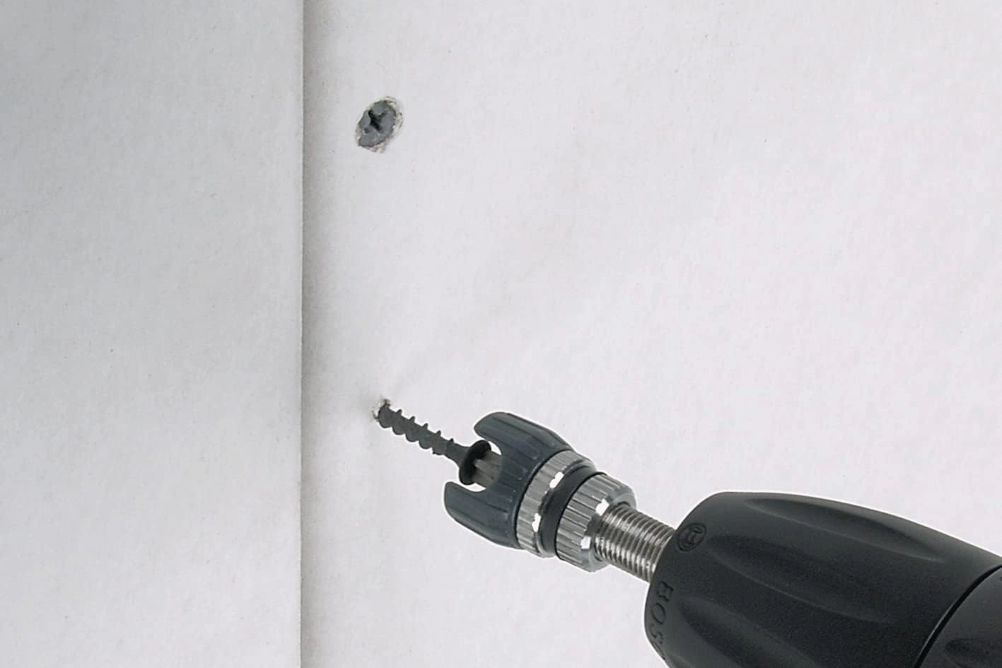 Wolfcraft Screwdriver Attachment For interior Works I 4055000 I For Depth-Restricted Fastening of Plasterboard