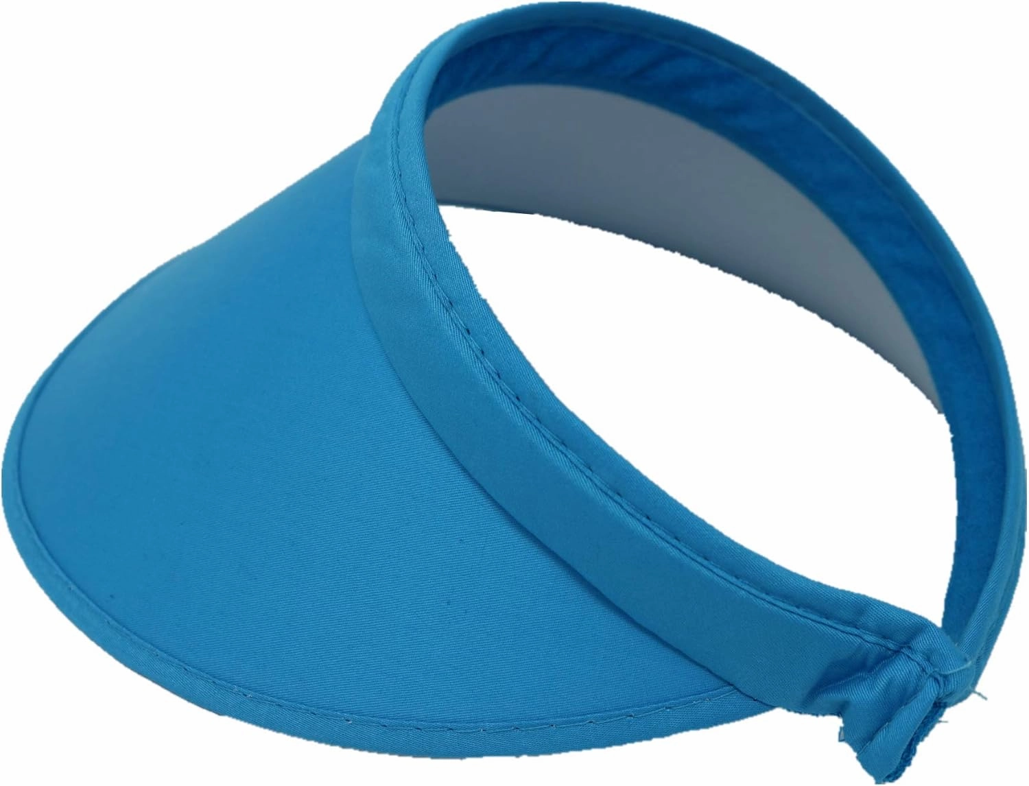 Women's Summer Sun UV Protection Visor Wide Brim Clip on Beach Pool Golf Cap Hat