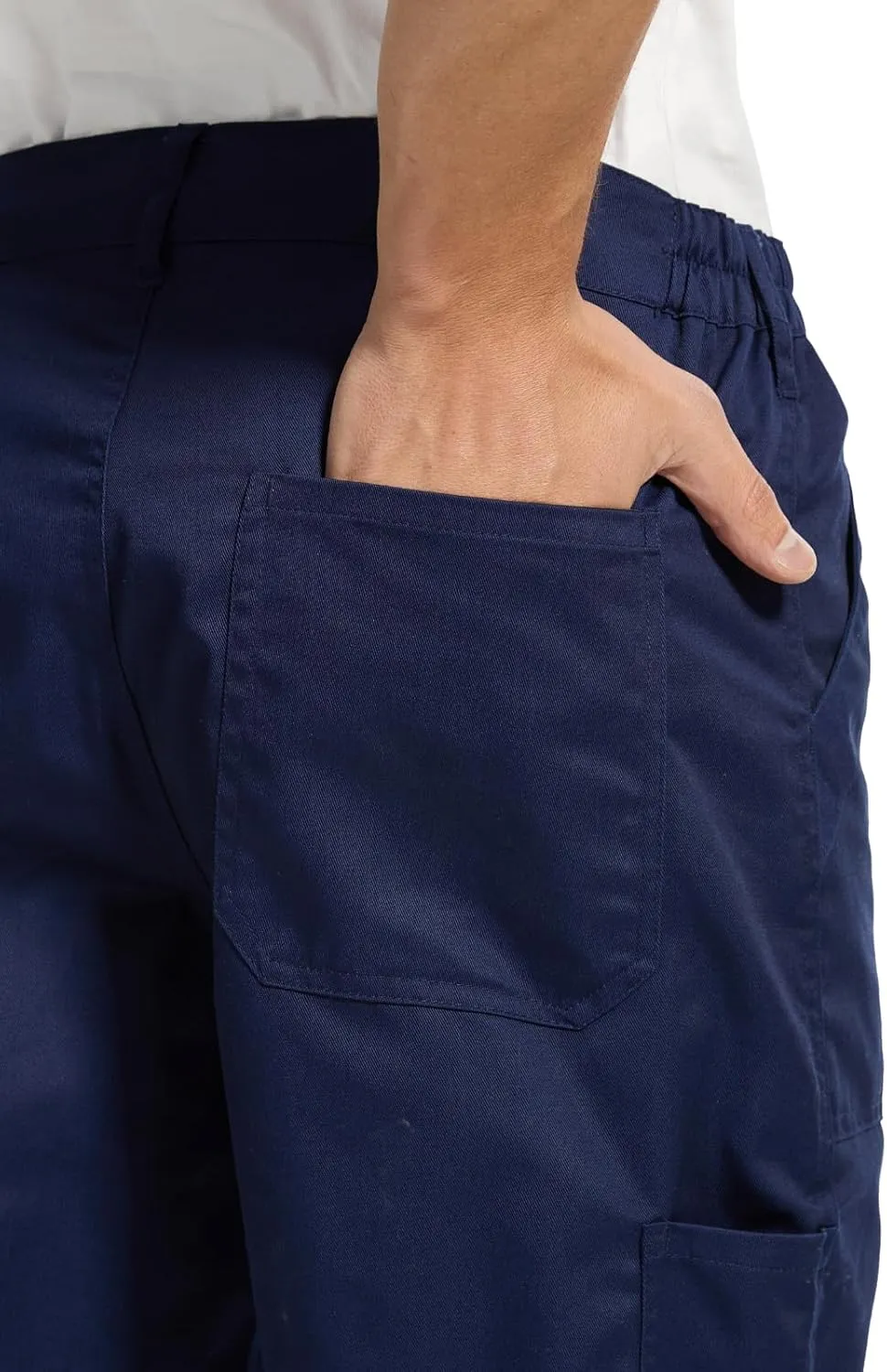 WORK IDEA Men's Relaxed Fit Work Pants Lightweight for Painter, Decoration