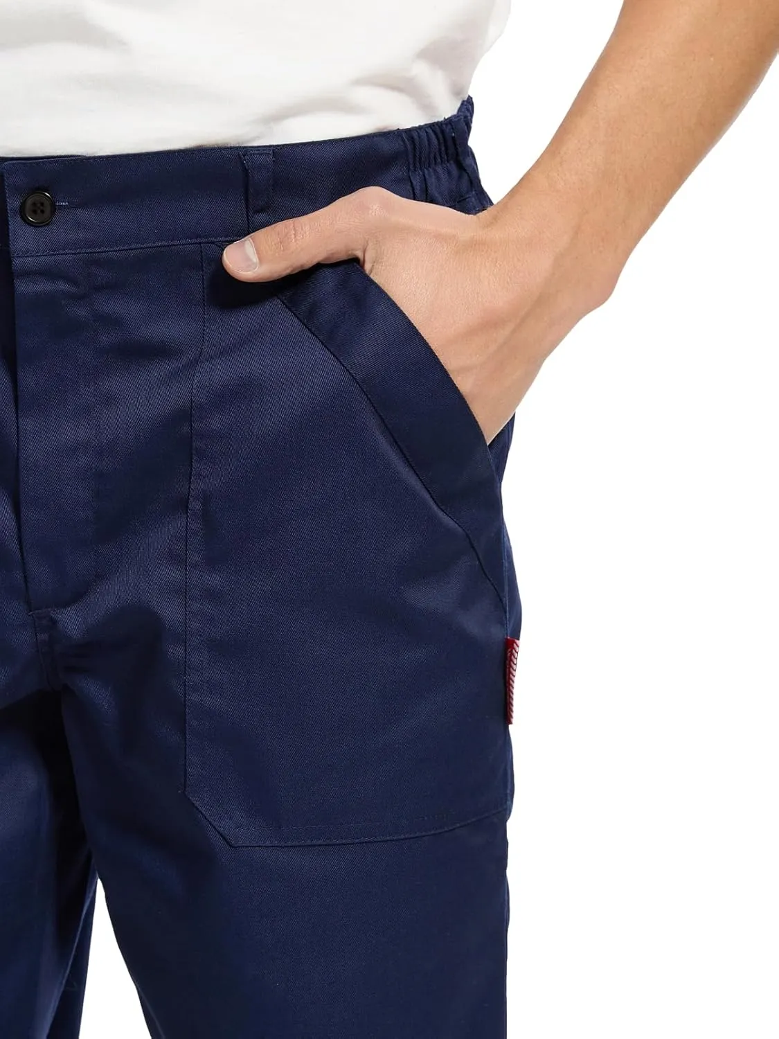 WORK IDEA Men's Relaxed Fit Work Pants Lightweight for Painter, Decoration