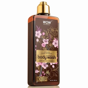 WOW Skin Science Japanese Cherry Blossom Body Wash | 250 ml | With Aloe Vera To Soothe Dry Skin For Men, Women & Teen