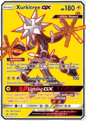 Xurkitree-GX 142/156 - Ultra Prism Pokemon Holofoil