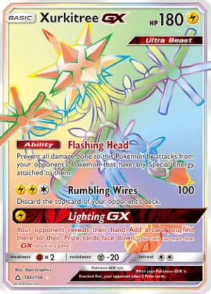 Xurkitree-GX 160/156 - Ultra Prism Pokemon Holofoil