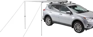 Yakima SlimShady 4.5 Foot Lightweight Roof Mounted Awning with included SKS Lock, Easy to Pitch, and Super Simple Attachment System