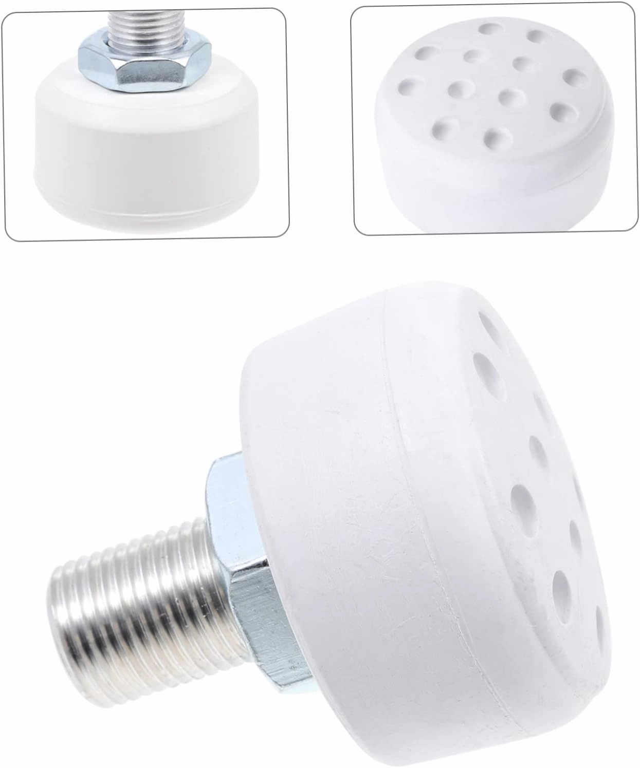Yardwe 2pcs Roller Skates Brake Roller Toe Stops Roller Skating Brake Replacement Stop Braking Tool for Roller