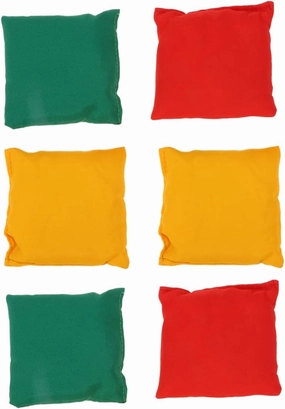 Yardwe 6pcs Juggle Sandbag Fun Outdoor for Juggling Balls for Active Playtime for School and Garden Activities Random Color