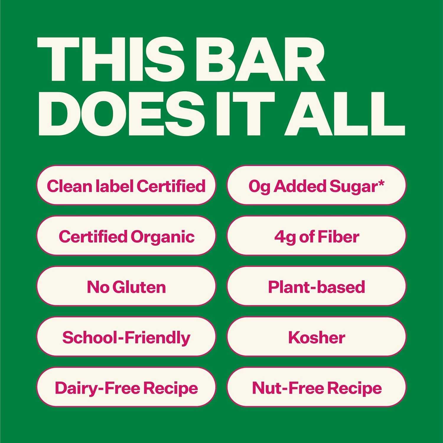 Yumi Organic Toddler Snacks Bars - Gluten-Free, No Added Sugar, 7  Vegetables, Soft-Baked Crust, Yumi Bars Healthy Toddler Organic Snacks - School Safe and for Lunch Boxes, Strawberry & Rhubarb (30ct.)