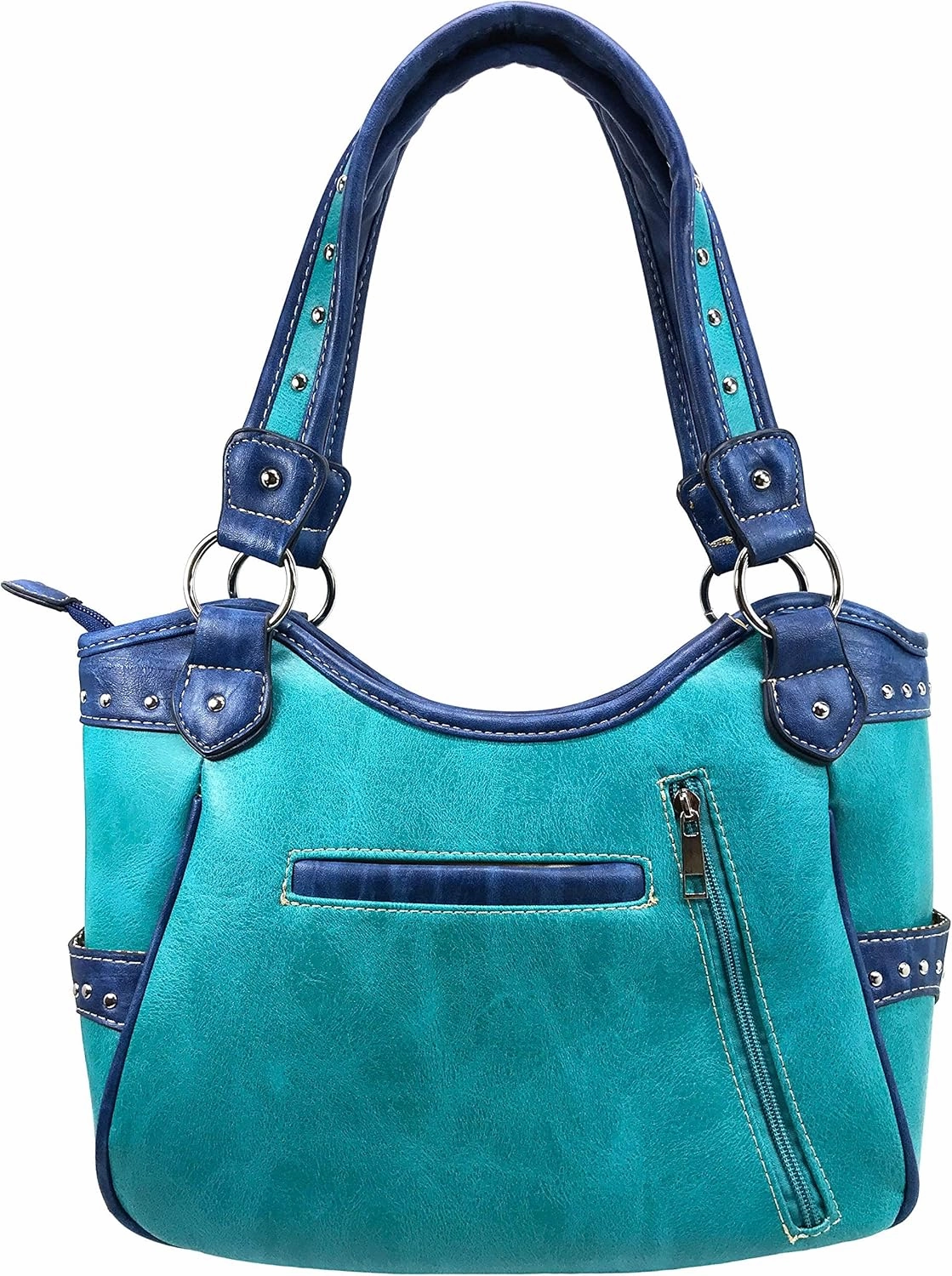 Zelris Dakota Dales Pony Horse Embroidery Mane Western Country Women Conceal Carry Tote Purse with Matching Wallet Set