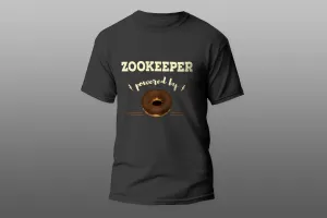 Zookeeper Powered By Doughnut cool gift T-shirt